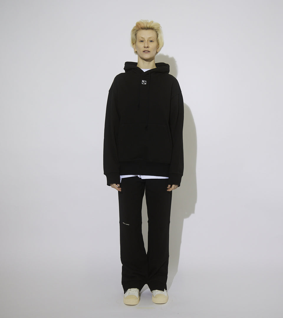 mononavy hooded black