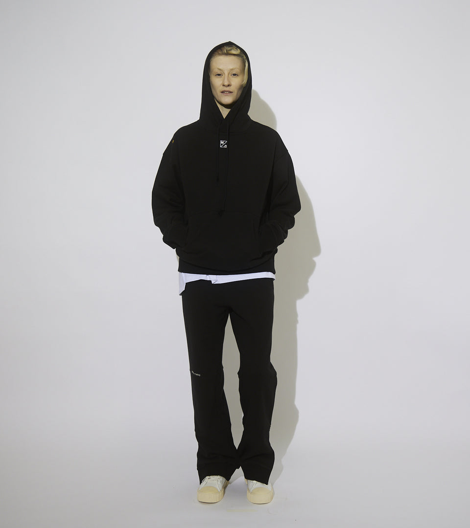 mononavy hooded black