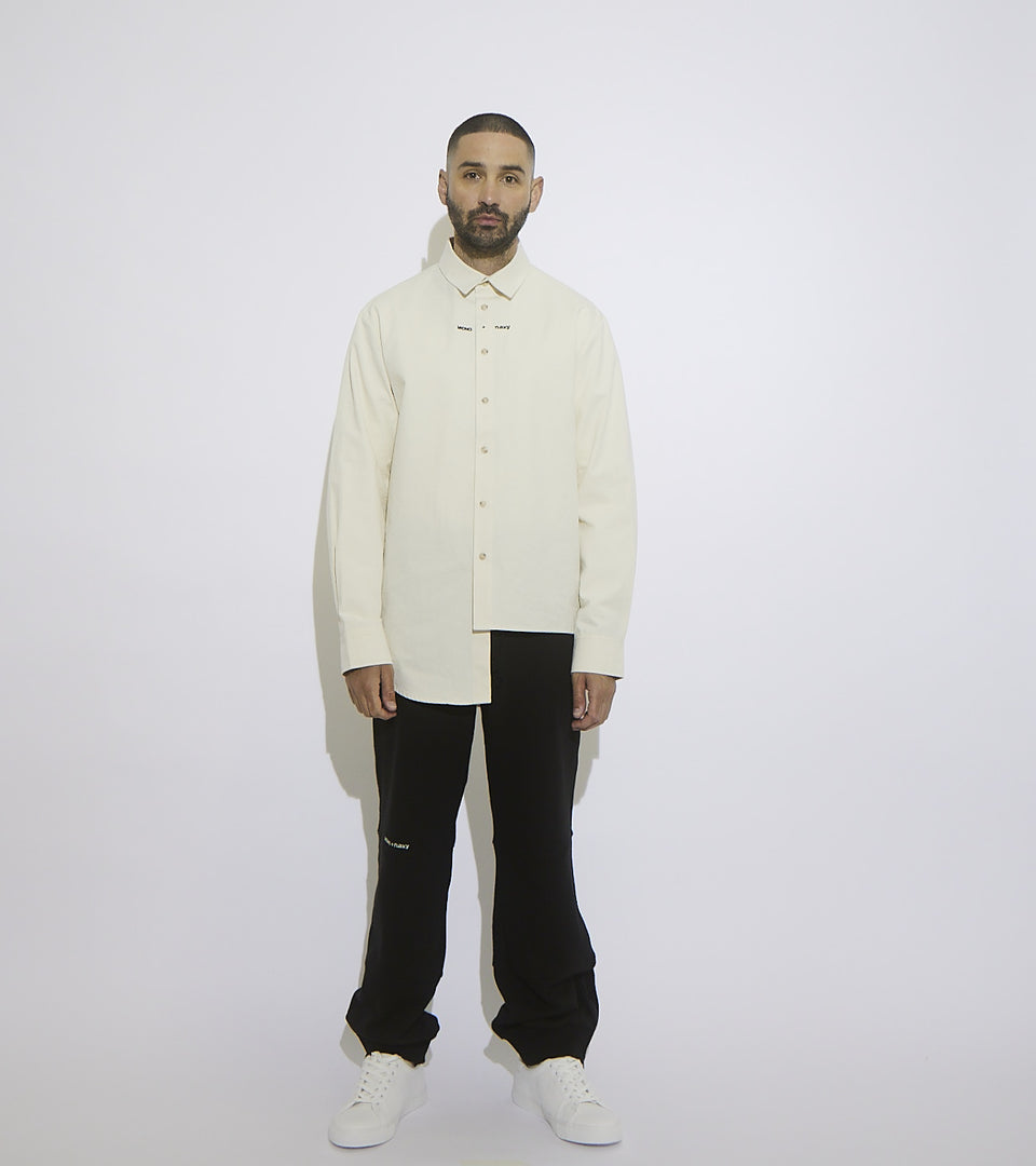 Mononavy canvas shirts natural