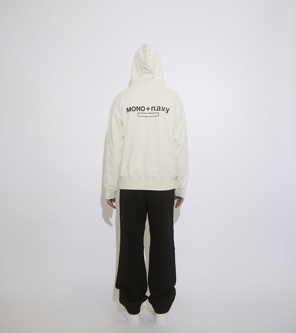 mononavy hooded ivory
