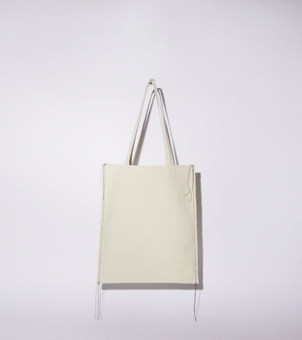 Mononavy large canvas shopper