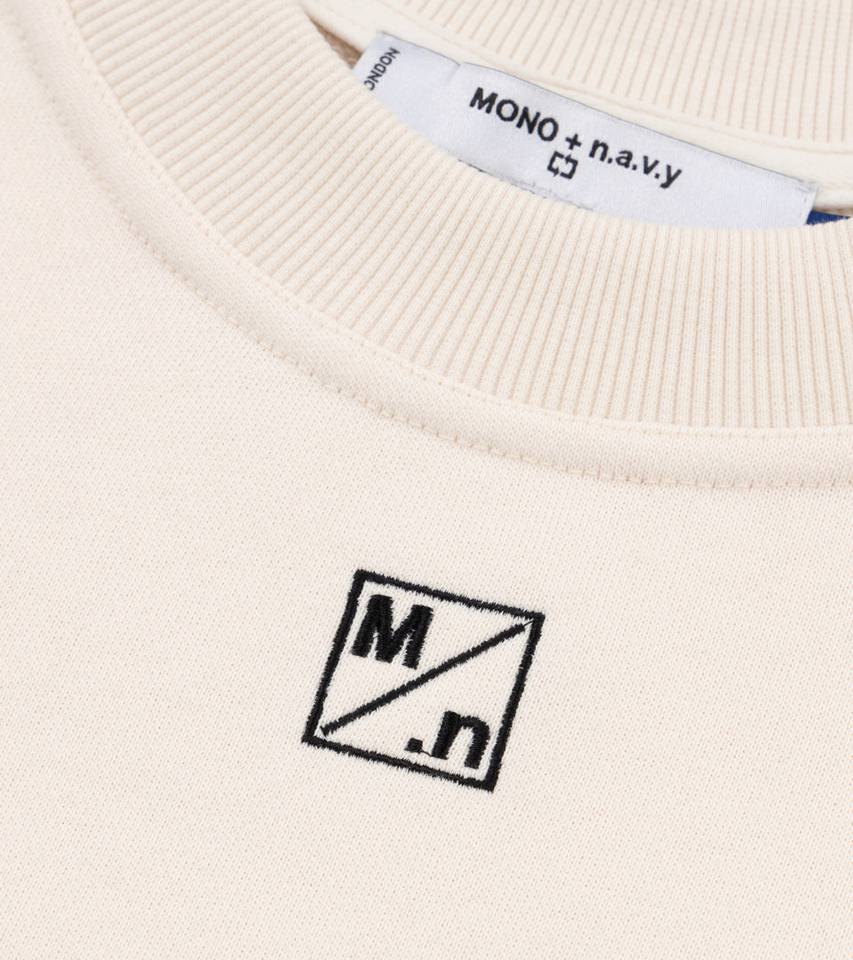 mononavy Ivory sweatshirts