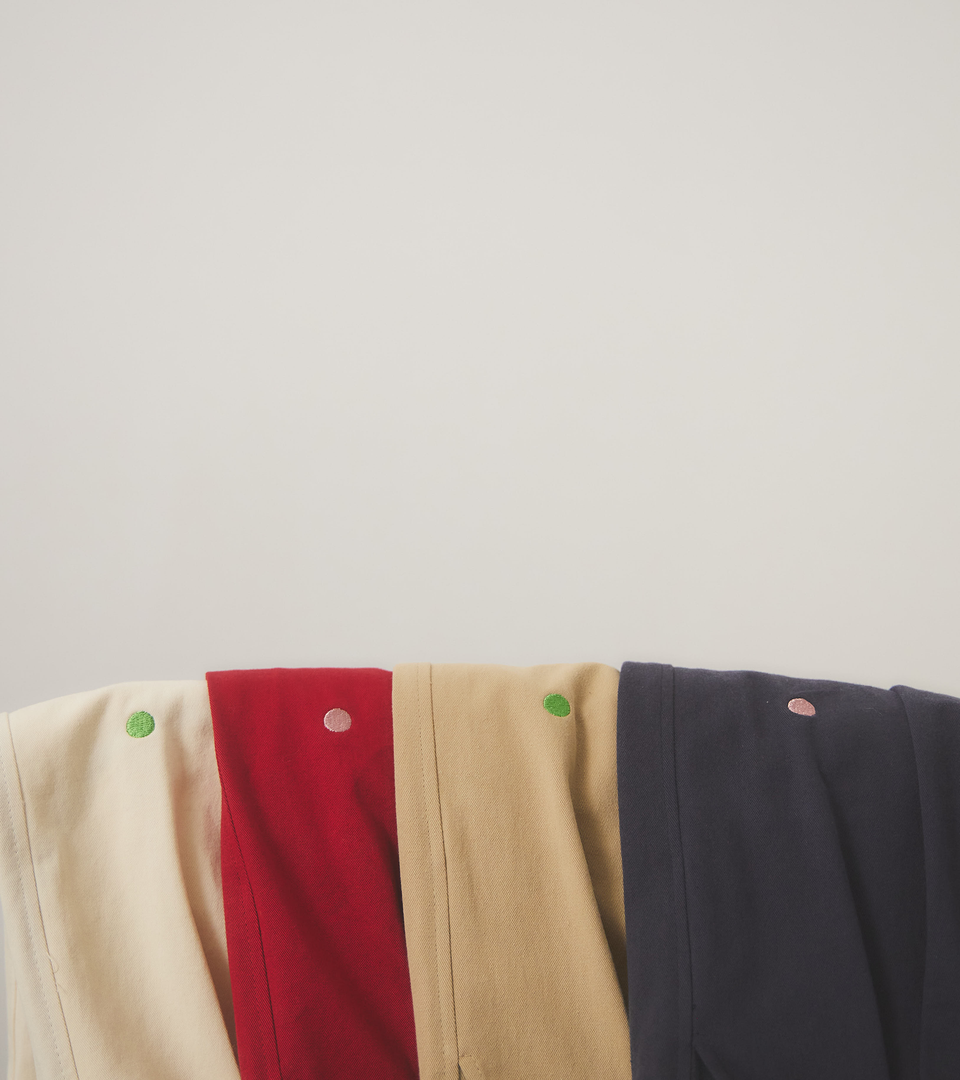 mononavy balloon trouser