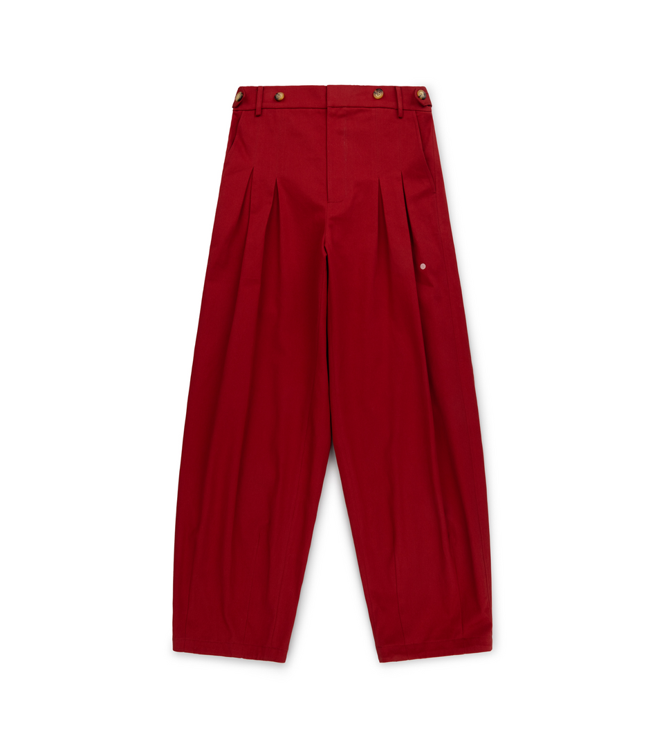 mononavy balloon trouser