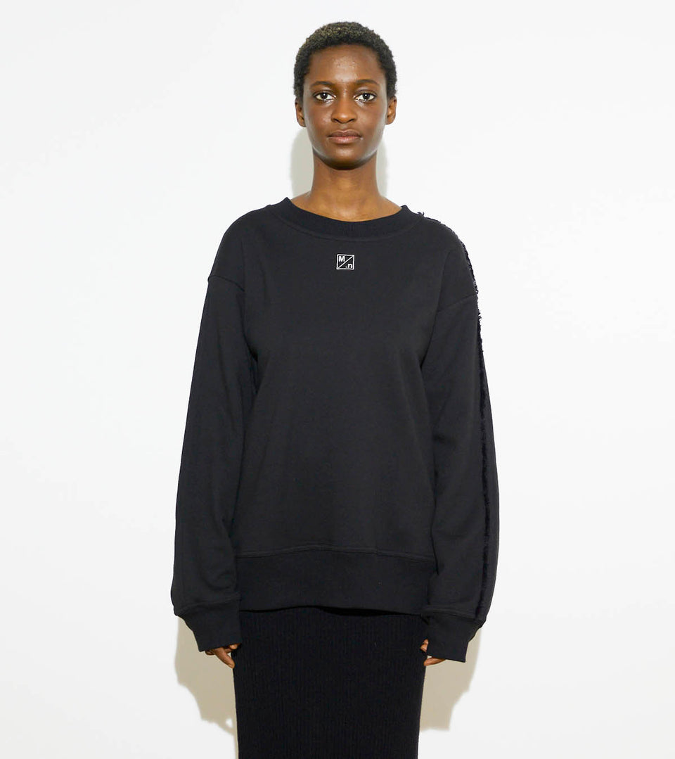 mononavy black sweatshirts