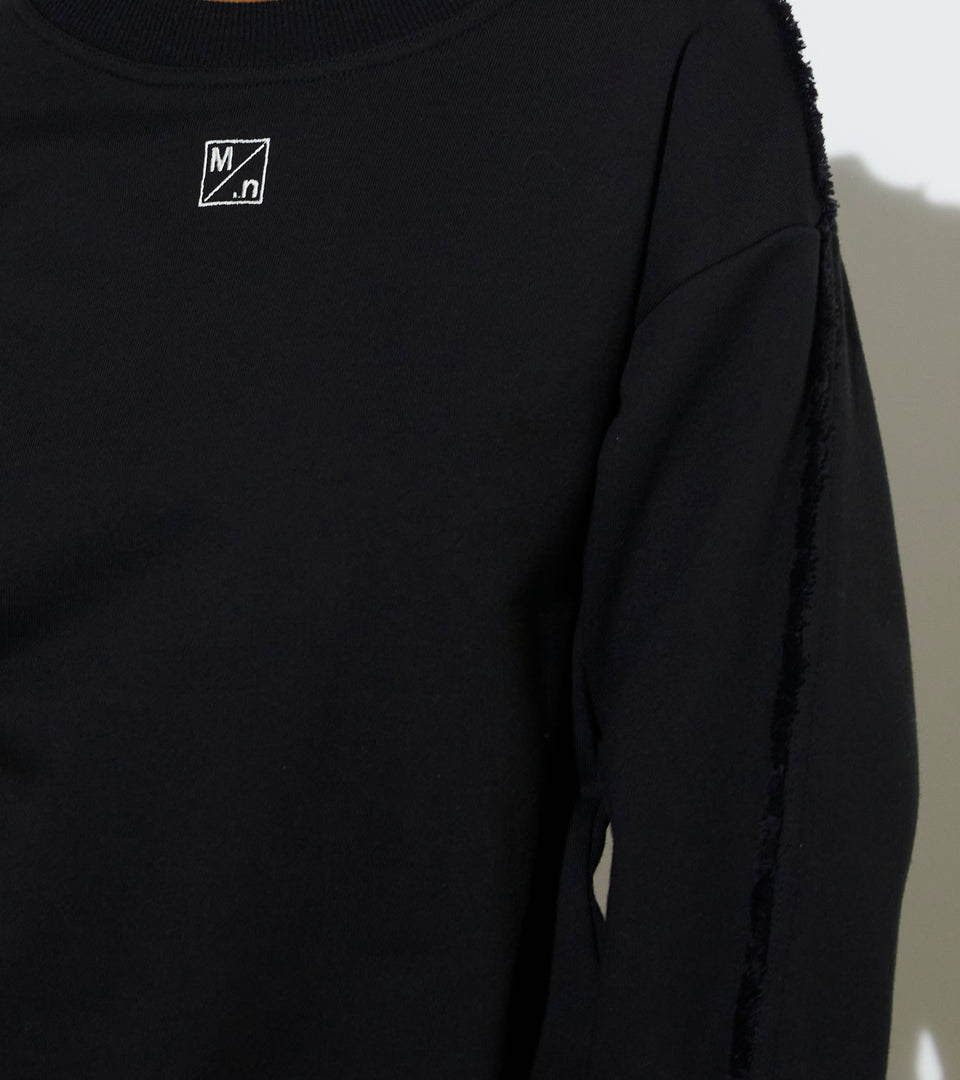 mononavy black sweatshirts