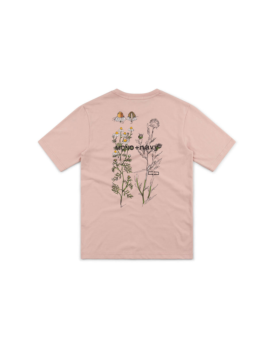 Mononavy Printed T-Shirt Powder Pink