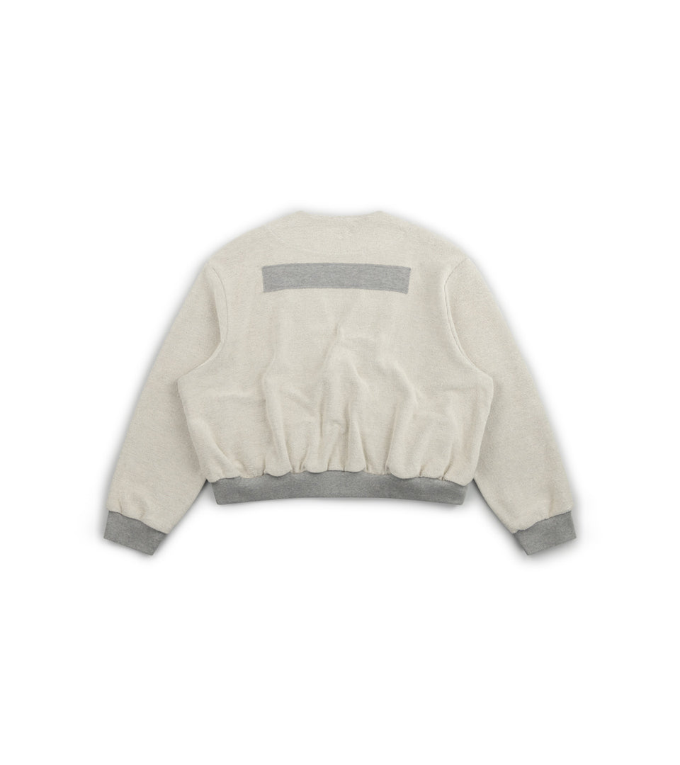 No.o16 – Towel Back Cardigan Grey